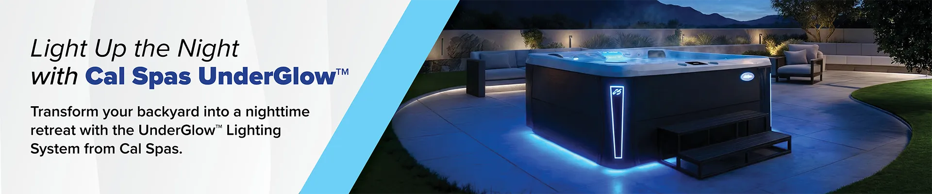 Calspas hot tub being used in a family setting - Shawnee