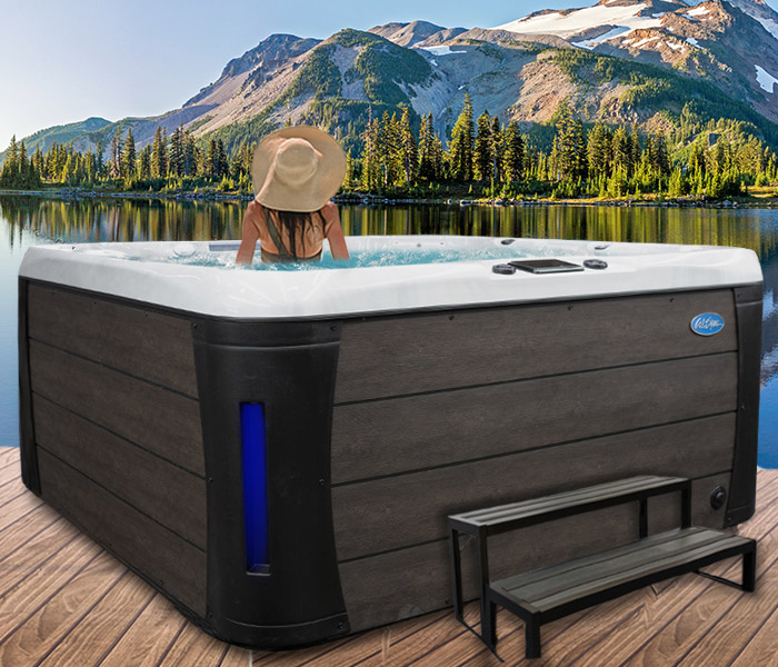 Calspas hot tub being used in a family setting - hot tubs spas for sale Shawnee